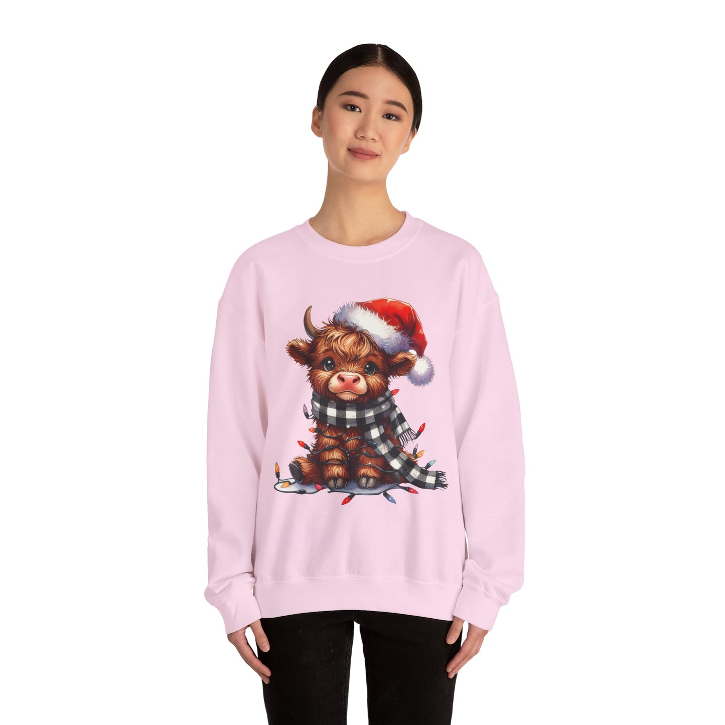 Christmas Cow Sweatshirt