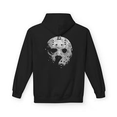 Jason Mask Horror Hoodie, Unisex Fleece Pullover for Halloween