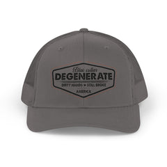 Rustic Degenerate Snapback Trucker Cap