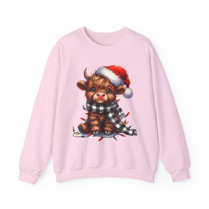 Christmas Cow Sweatshirt