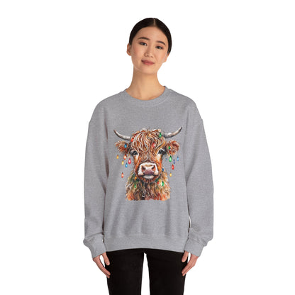 Christmas Cow Sweatshirt