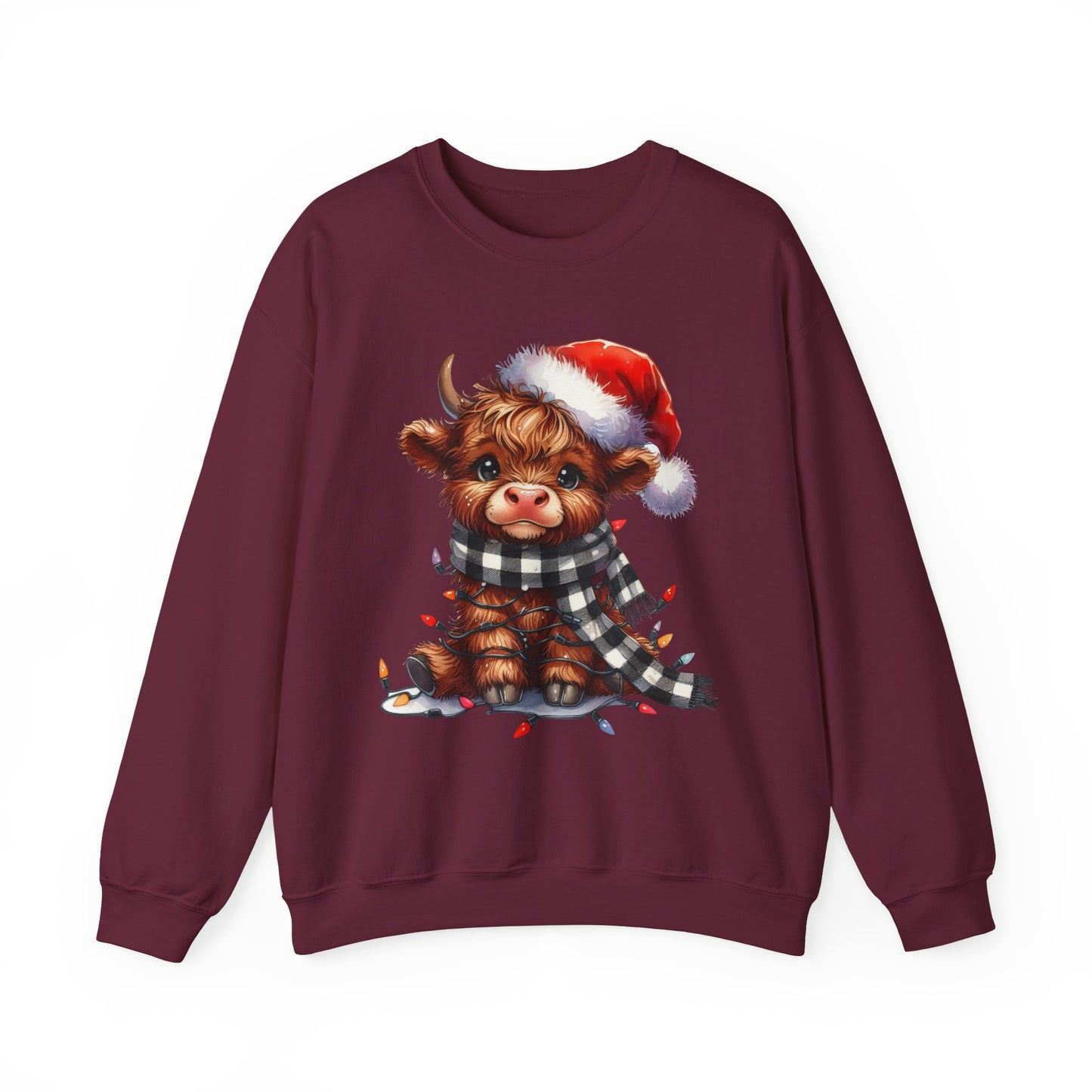 Christmas Cow Sweatshirt