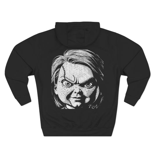 Cozy Three-Panel Fleece Hoodie for Ultimate Comfort, Casual Wear