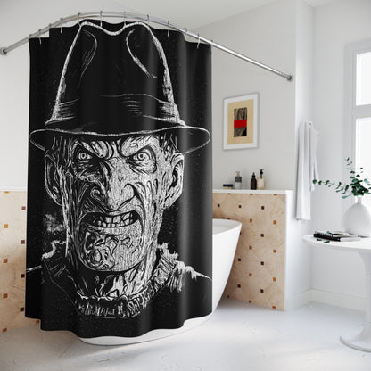 Horror Movie Shower Curtain -FREDDY