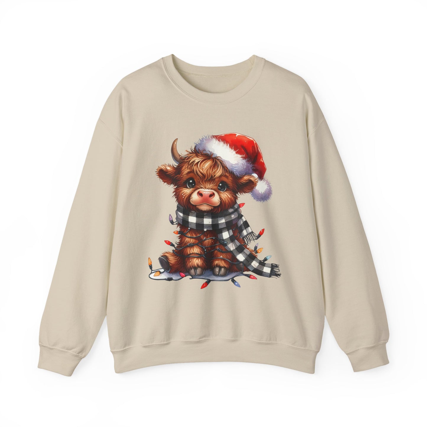 Christmas Cow Sweatshirt