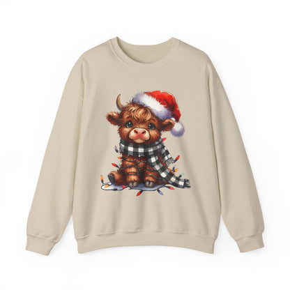 Christmas Cow Sweatshirt