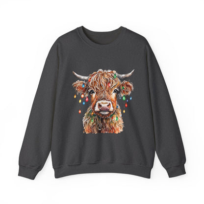 Christmas Cow Sweatshirt