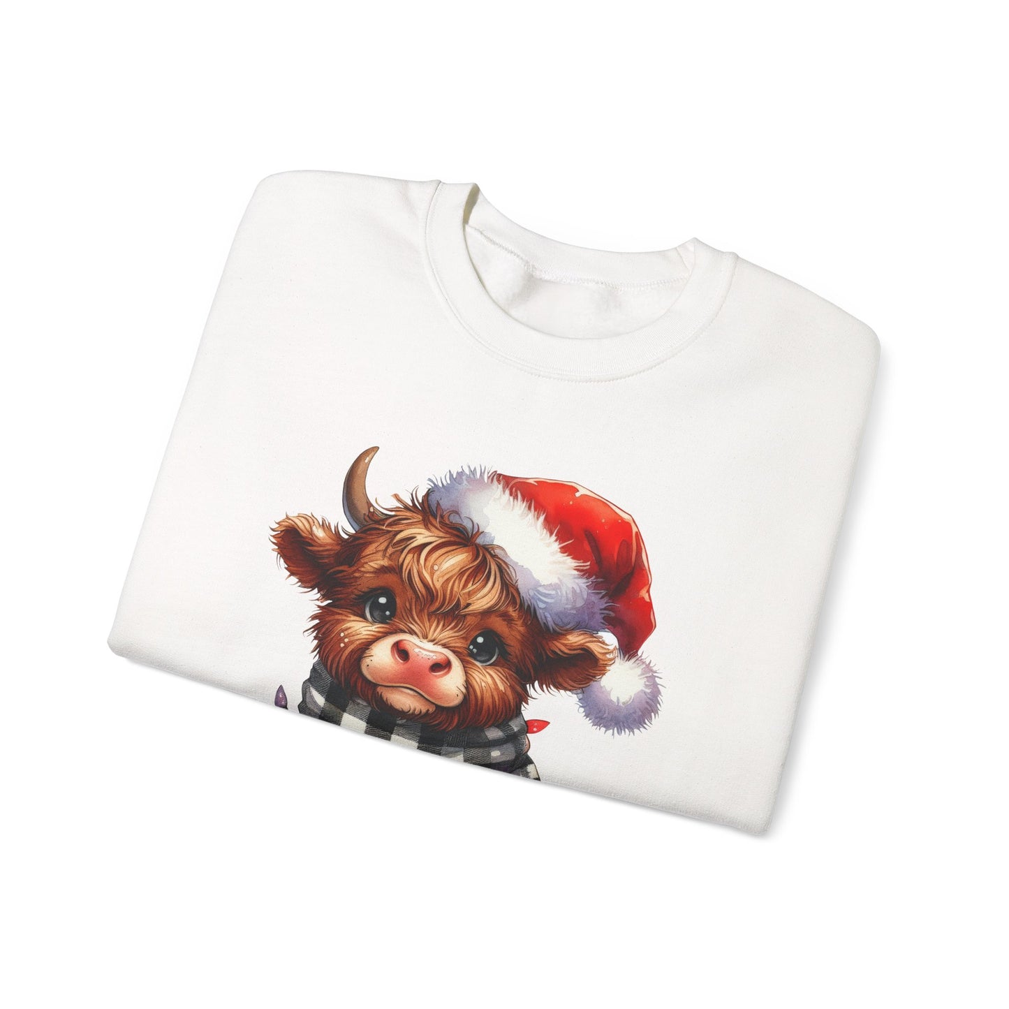 Christmas Cow Sweatshirt