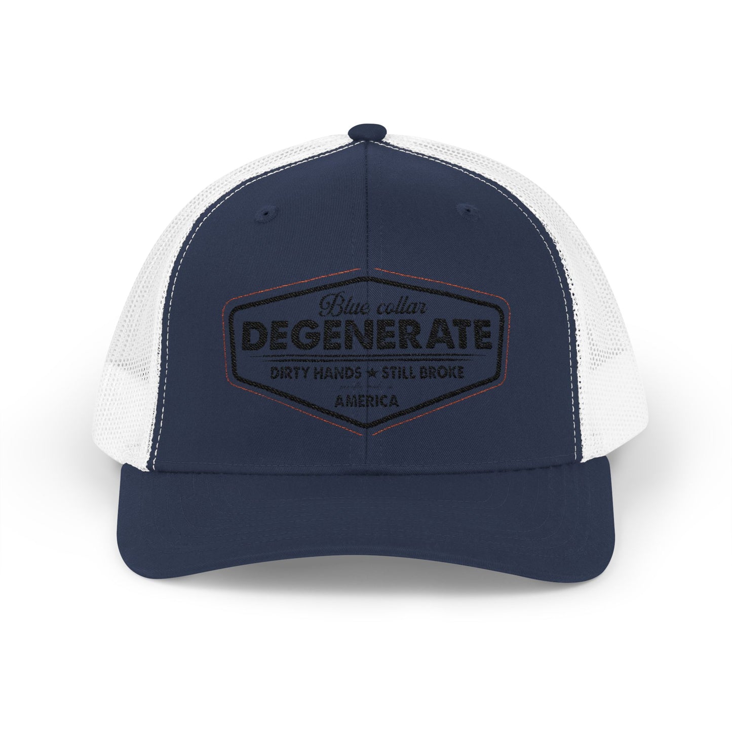 Rustic Degenerate Snapback Trucker Cap