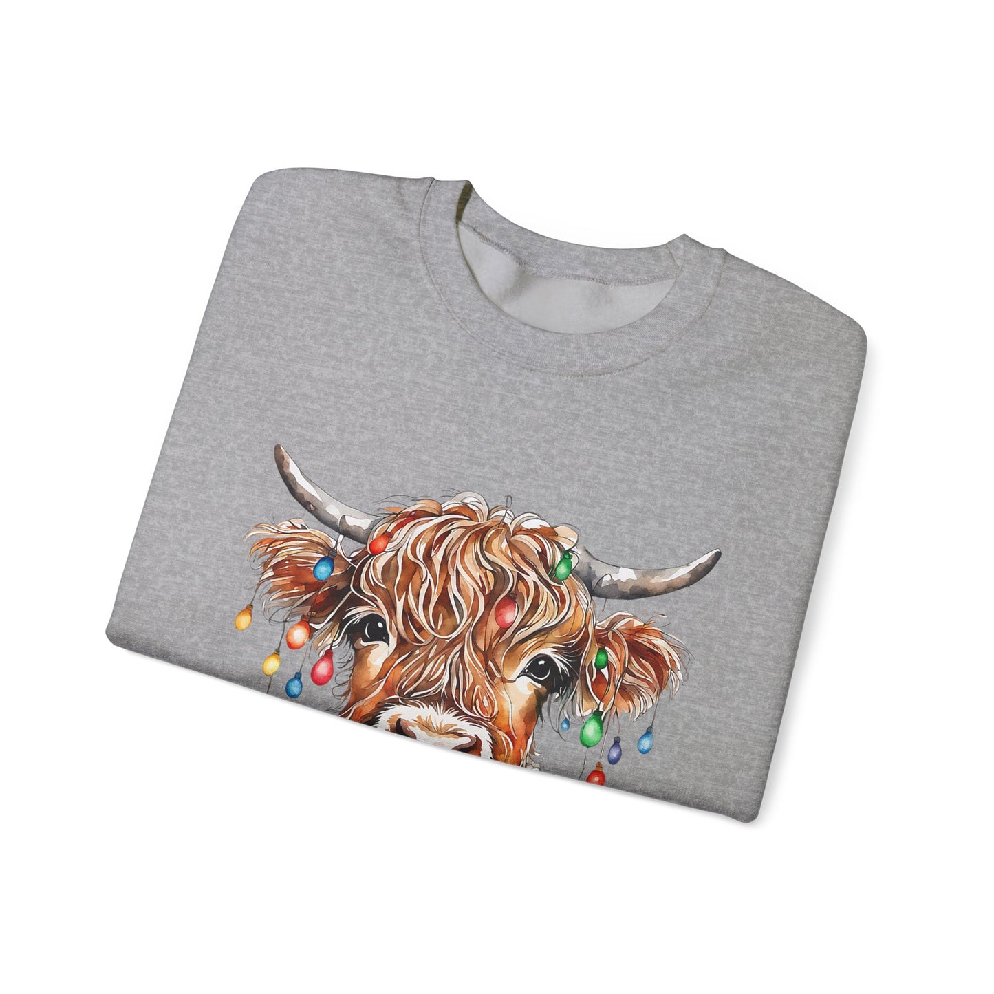 Christmas Cow Sweatshirt