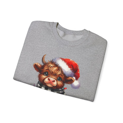 Christmas Cow Sweatshirt