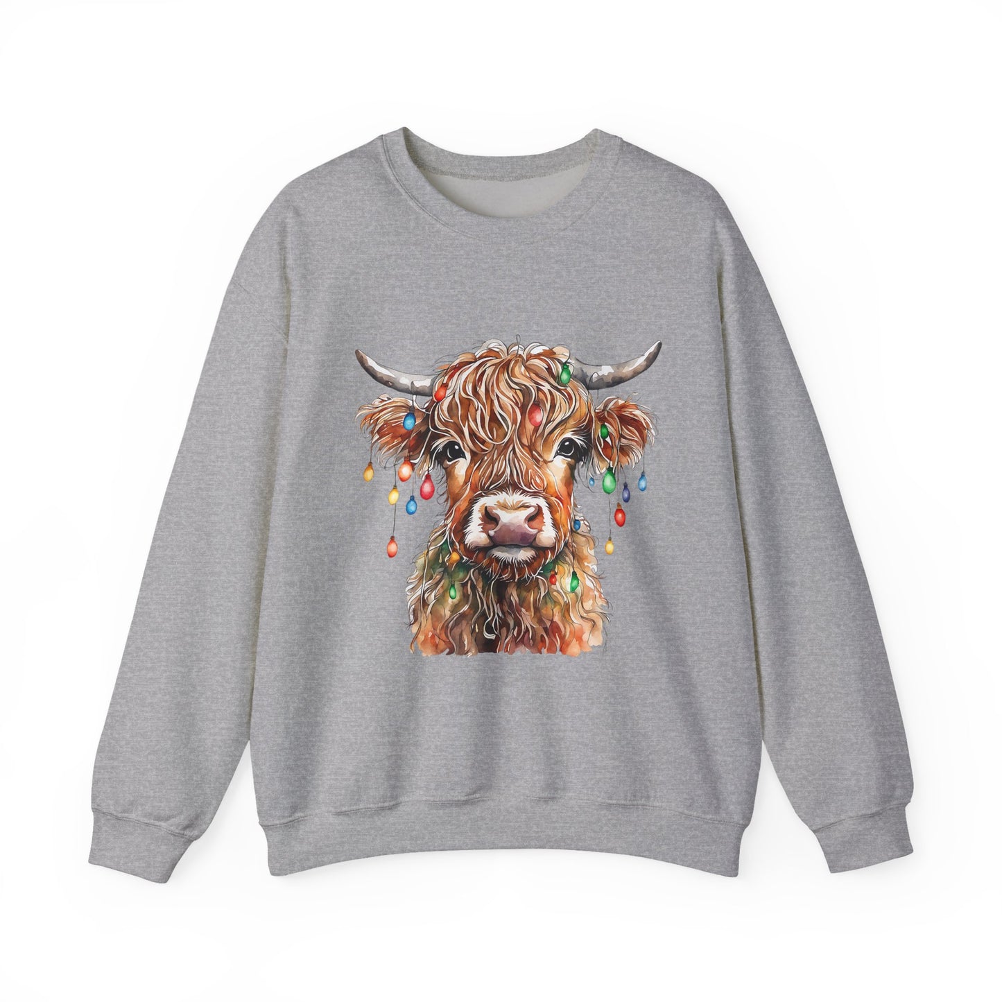 Christmas Cow Sweatshirt