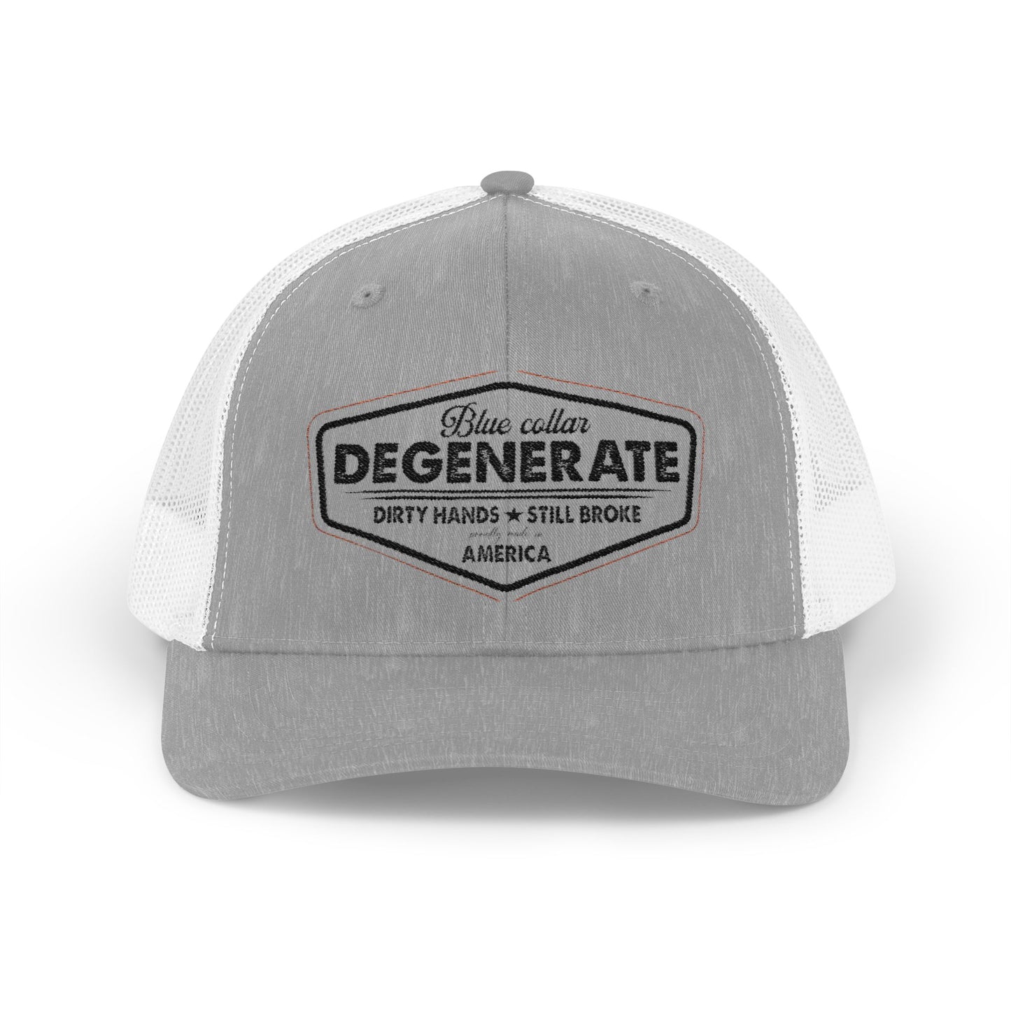 Rustic Degenerate Snapback Trucker Cap