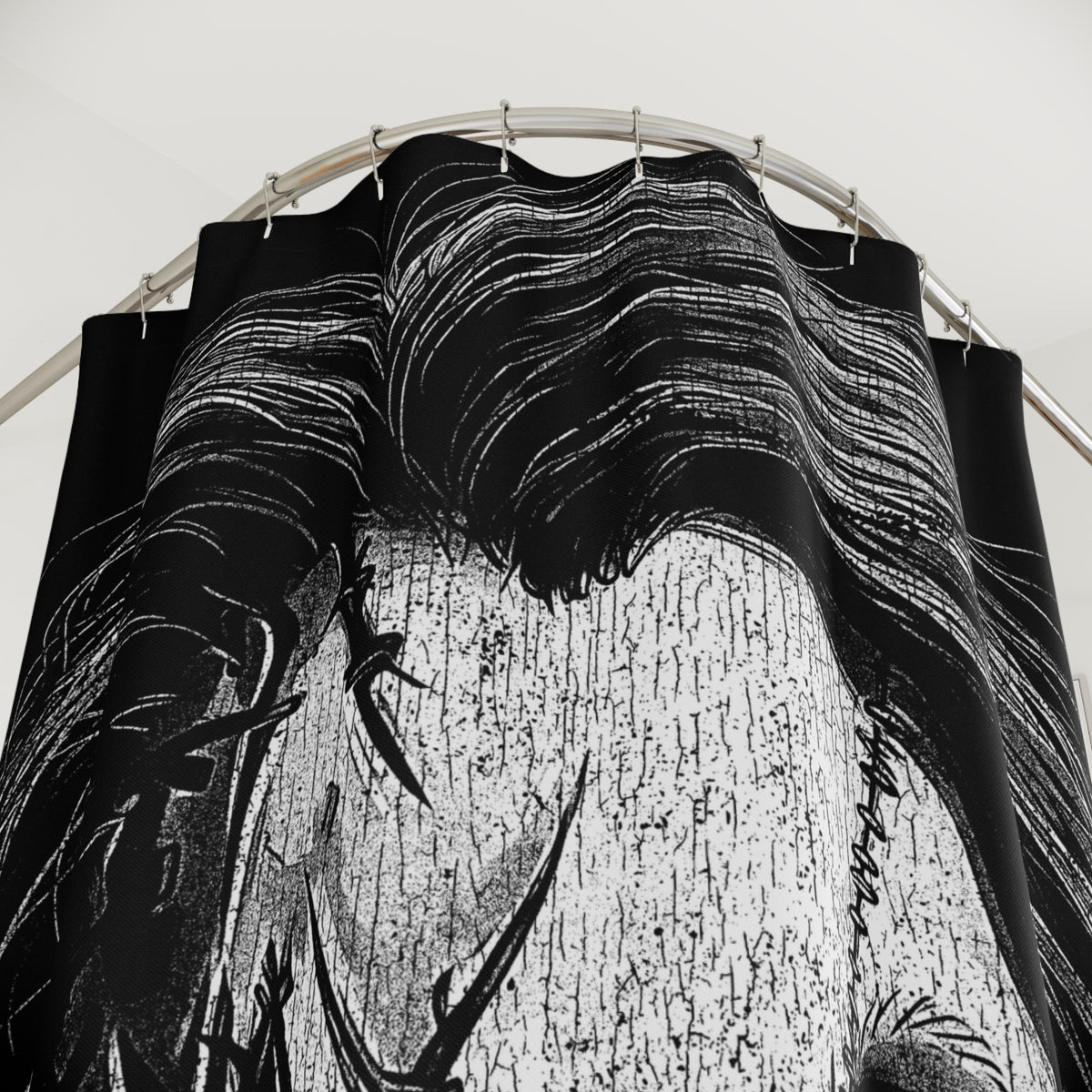 Horror Movie Shower Curtain - CHUCKY Design