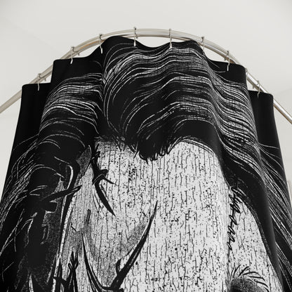 Horror Movie Shower Curtain - CHUCKY Design
