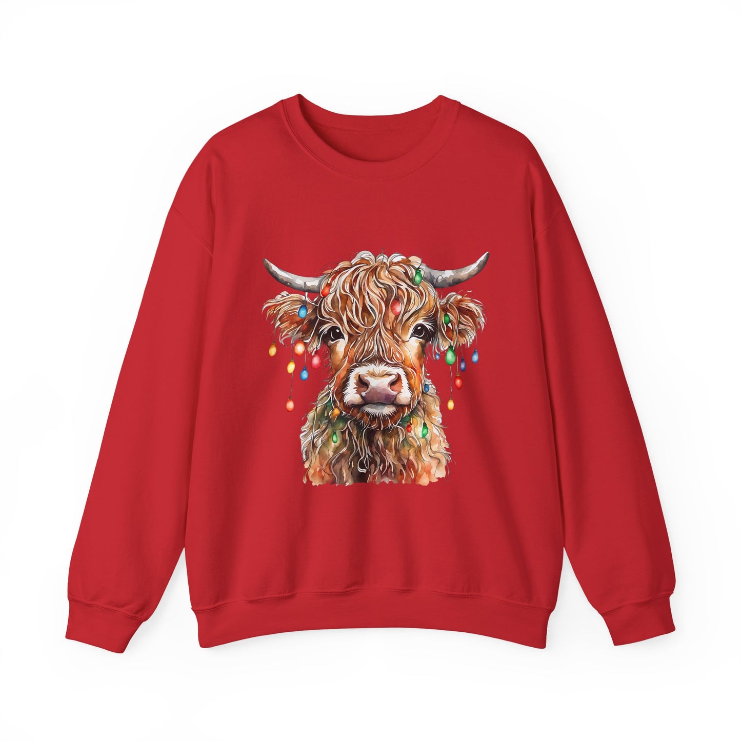 Christmas Cow Sweatshirt