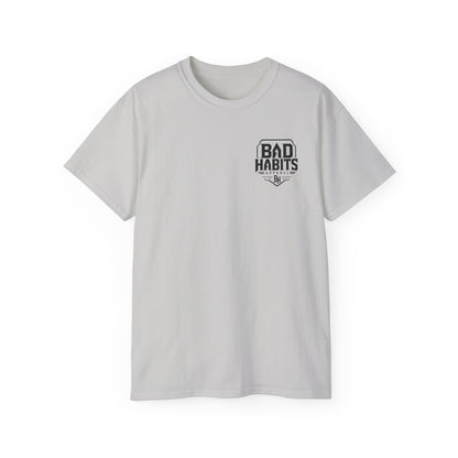 Bad Choices Make Good Stories Graphic Tee — Vintage Skull Biker T‑Shirt