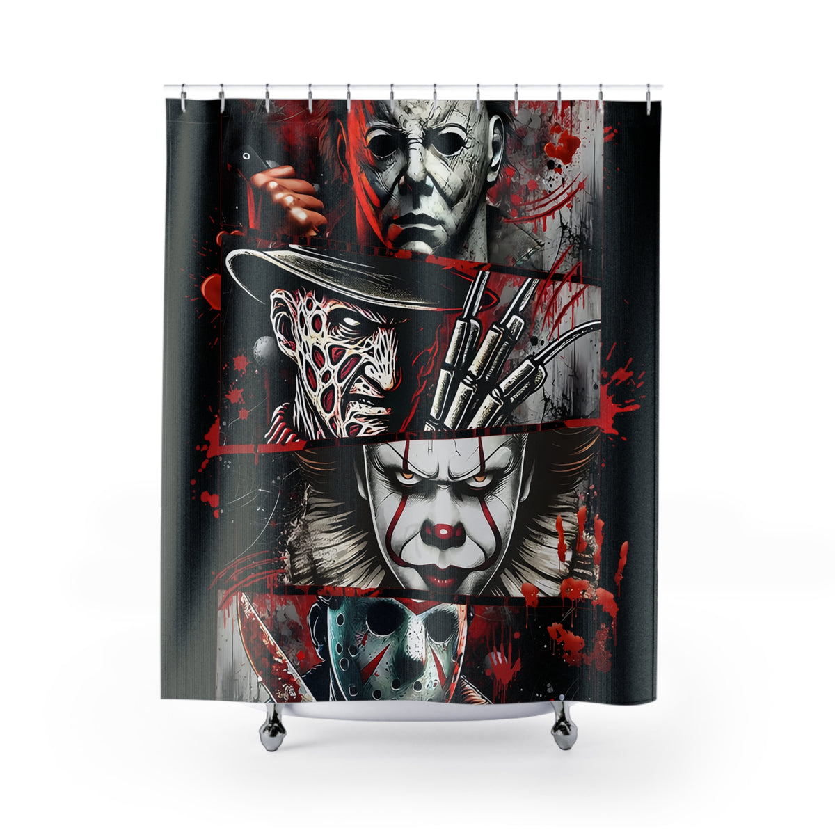 Copy of Copy of Horror Movie Shower Curtain -