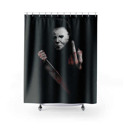 Horror Movie Shower Curtain - Michael Myers Design