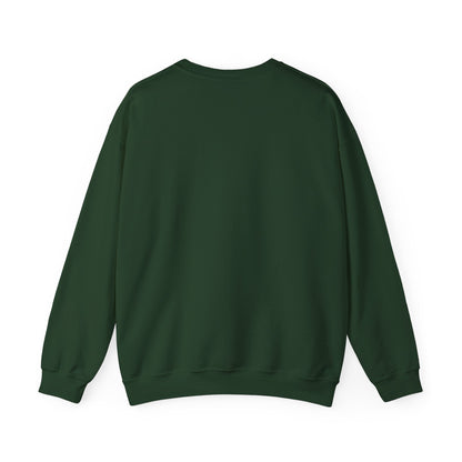 Festive Highland Cow Crewneck Sweatshirt