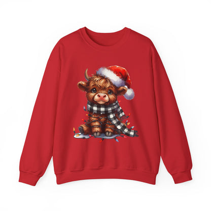 Christmas Cow Sweatshirt