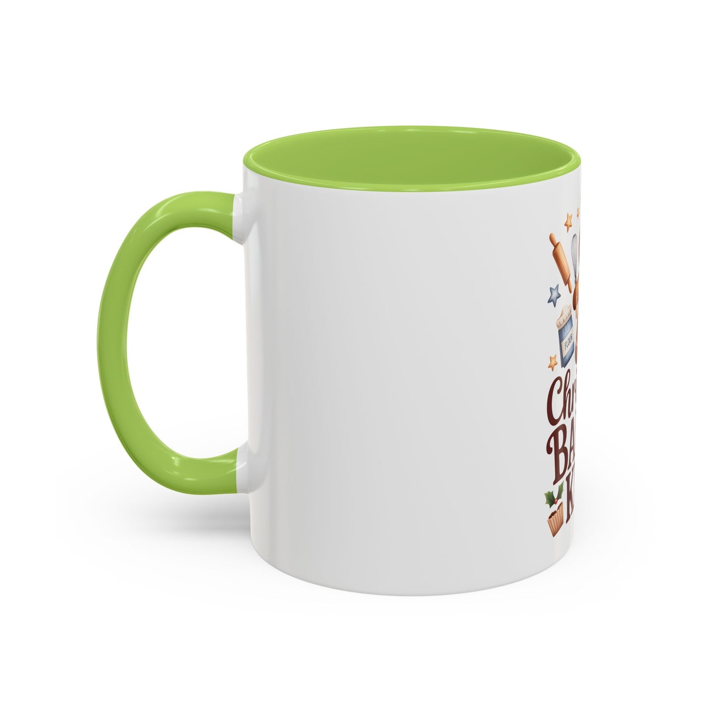 Christmas Baking King Mug — Gingerbread Chef Holiday Coffee Cup (11/15 oz)