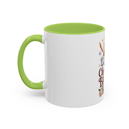 Christmas Baking King Mug — Gingerbread Chef Holiday Coffee Cup (11/15 oz)