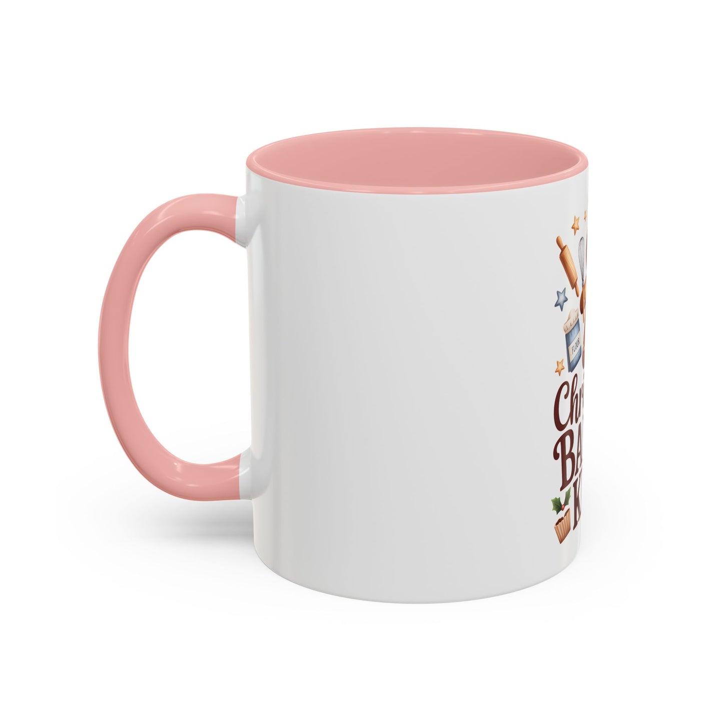 Christmas Baking King Mug — Gingerbread Chef Holiday Coffee Cup (11/15 oz)