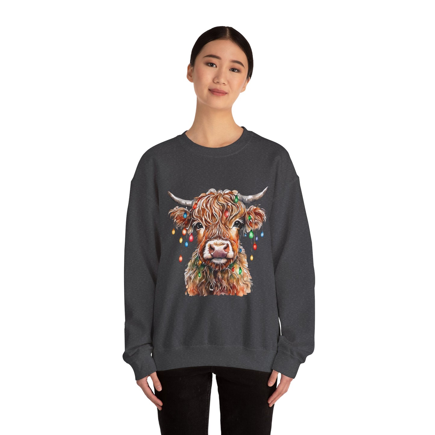 Christmas Cow Sweatshirt