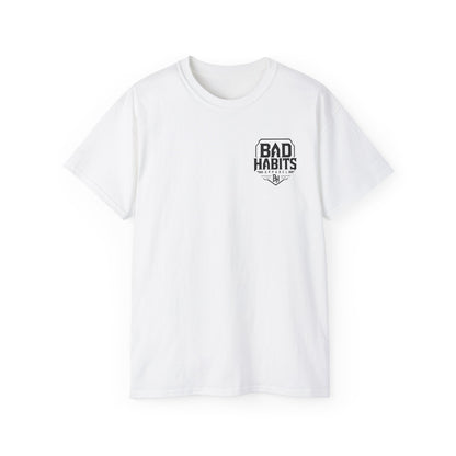 Bad Choices Make Good Stories Graphic Tee — Vintage Skull Biker T‑Shirt