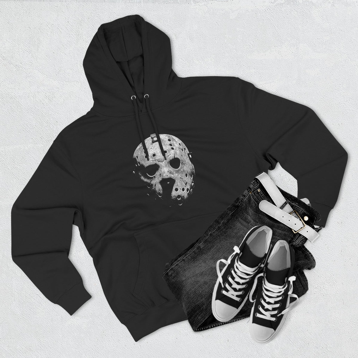 Cozy Three-Panel Fleece Hoodie for Every Day, Casual Wear, Winter Fashion