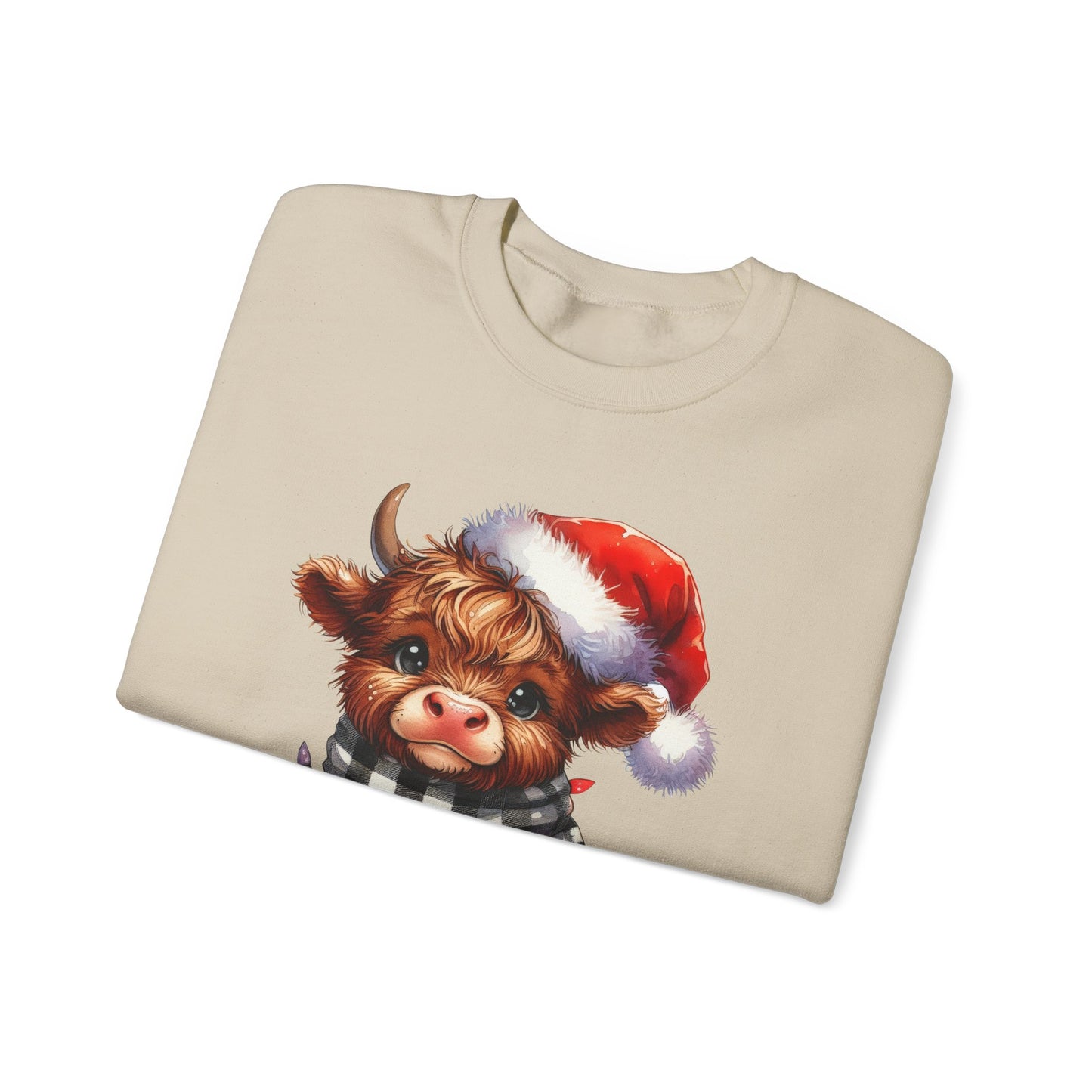 Christmas Cow Sweatshirt