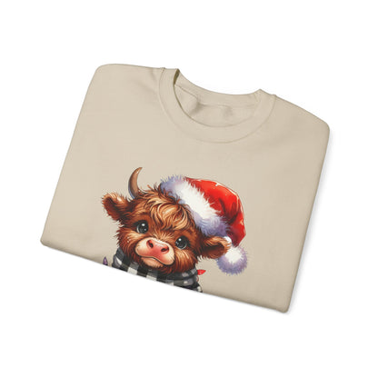 Christmas Cow Sweatshirt