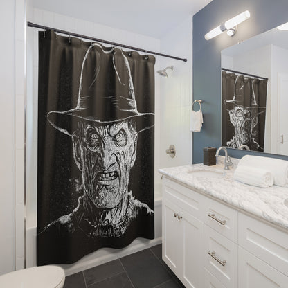 Horror Movie Shower Curtain -FREDDY