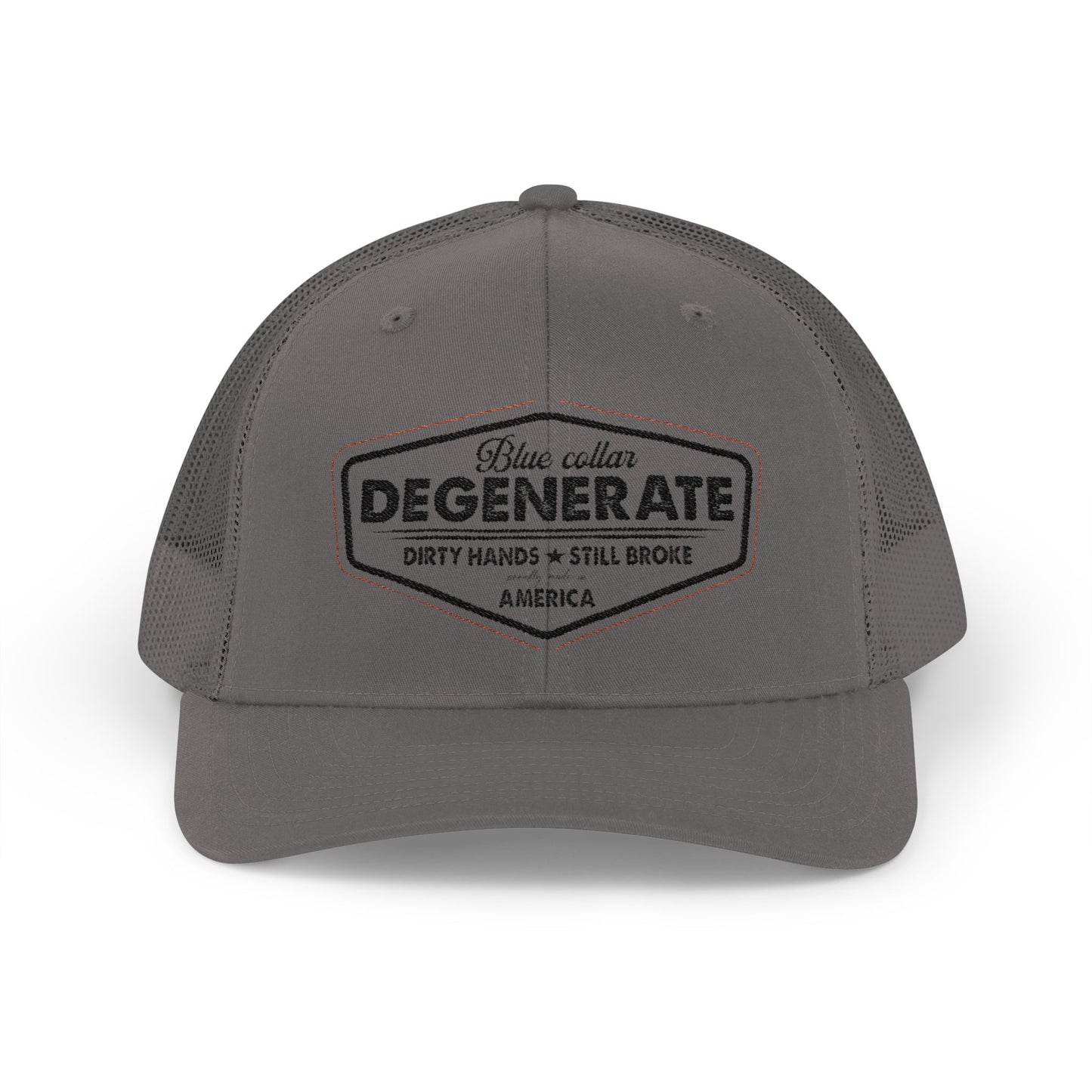 Rustic Degenerate Snapback Trucker Cap