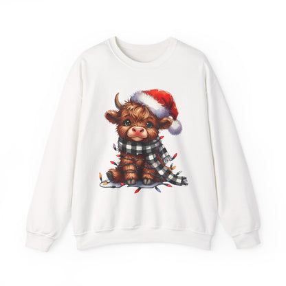 Christmas Cow Sweatshirt