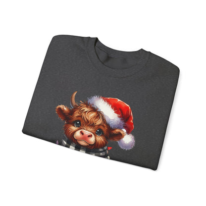 Christmas Cow Sweatshirt