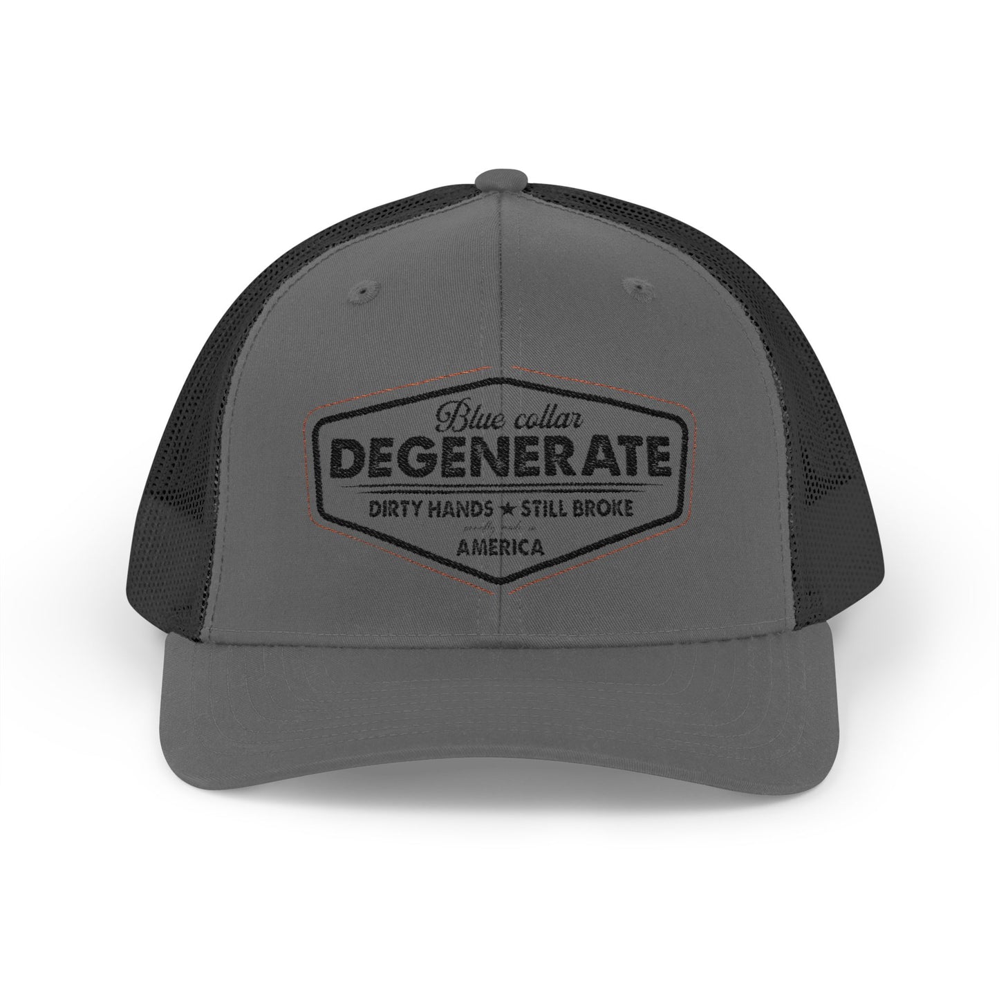 Rustic Degenerate Snapback Trucker Cap