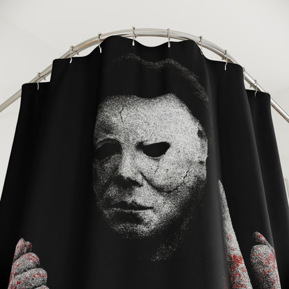 Horror Movie Shower Curtain - Michael Myers Design