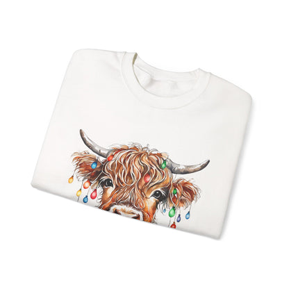 Christmas Cow Sweatshirt