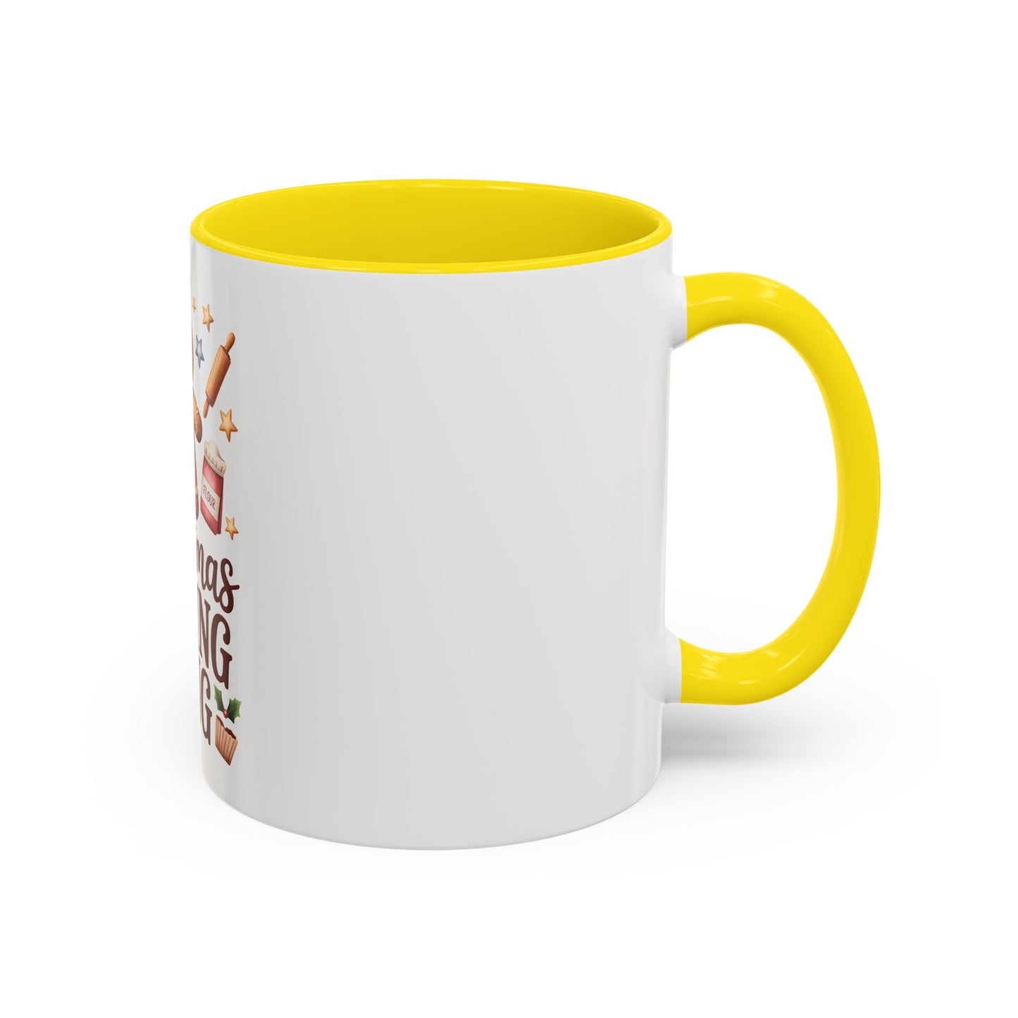 Christmas Baking King Mug — Gingerbread Chef Holiday Coffee Cup (11/15 oz)