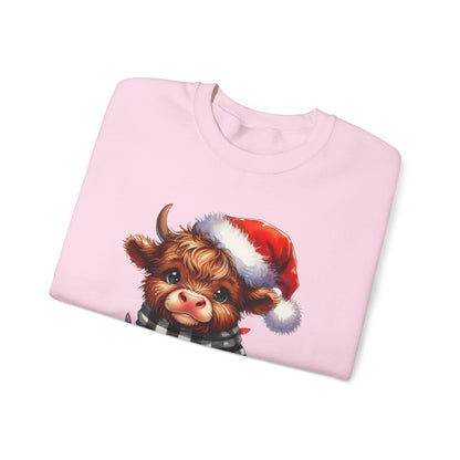 Christmas Cow Sweatshirt