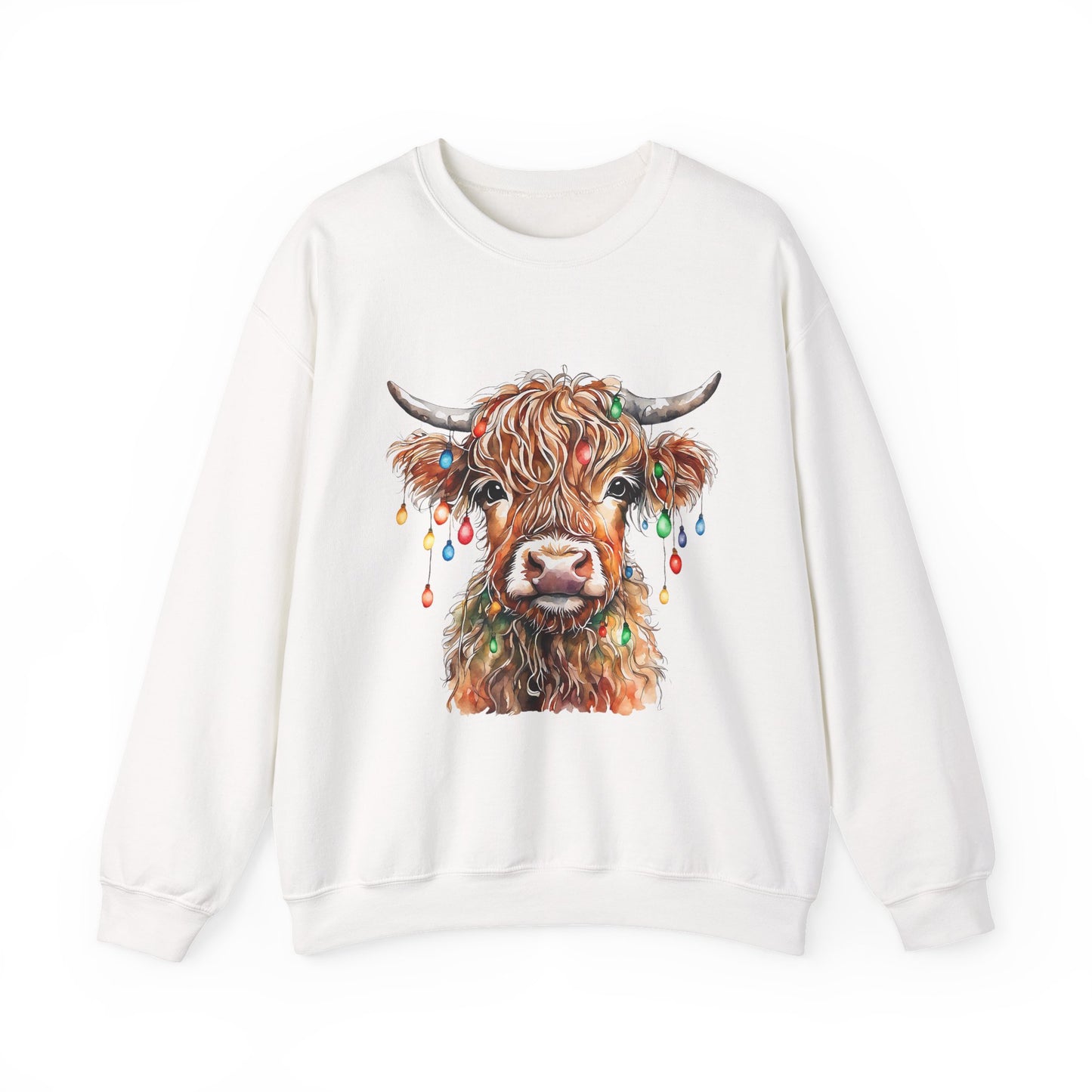 Christmas Cow Sweatshirt
