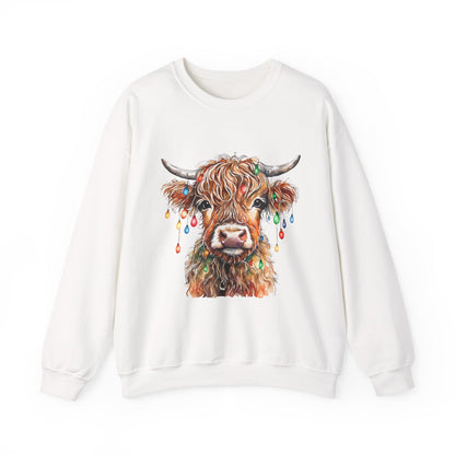 Christmas Cow Sweatshirt