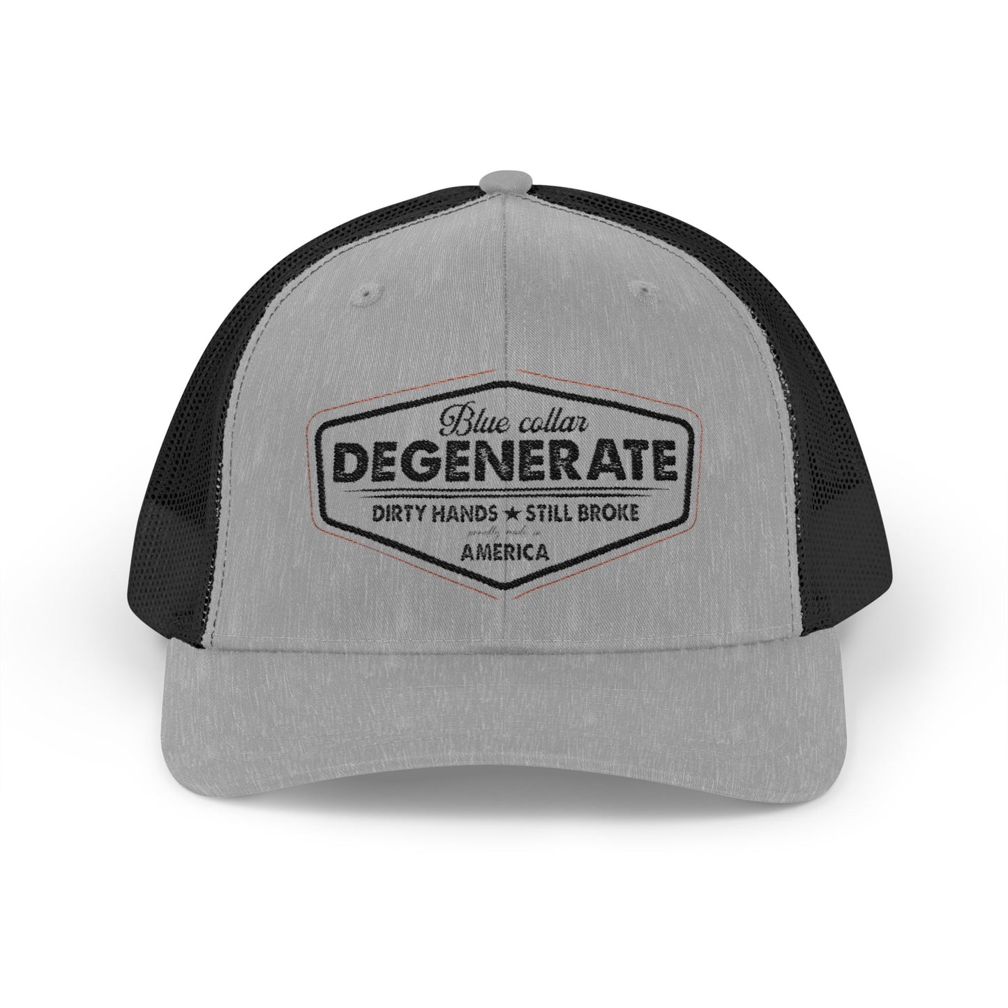 Rustic Degenerate Snapback Trucker Cap